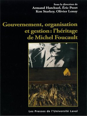cover image of Gouvernement, organisation et gestion